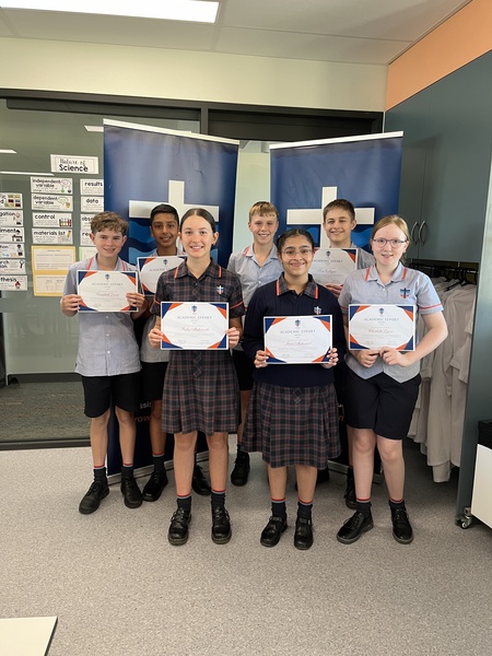 Yr 7 Academic Effort Awards